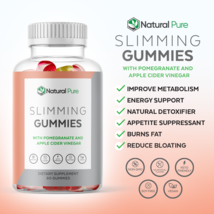 Slimming Gummies With Pomegranate And Apple Cider Vinegar 60ct - £36.15 GBP