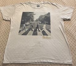 The Beatles Abbey Road Band Beige T-Shirt Size S/M - $8.98