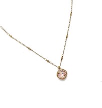 Essentials Cushion-Cut Solitaire Pendant Necklace - £191.69 GBP