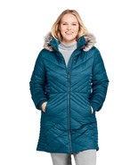 LANDS&#39; END Winter COAT Size: EXTRA LARGE (18) New SHIP FREE Long Hood - £186.67 GBP