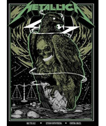 METALLICA CURITIBA 5/7/2022 SCREEN PRINTED CONCERT POSTER #132/350 Fast ... - $161.35 CAD
