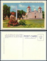 CALIFORNIA Postcard - Santa Barbara Mission &quot;3&quot; S17 - £2.77 GBP