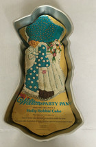 Vintage wilton party pan Holly Hobbie cake pan bonnet girl one cake box ... - $19.75