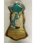 Vintage wilton party pan Holly Hobbie cake pan bonnet girl one cake box ... - $19.75
