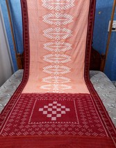 Sambalpuri Handloom Wedding Cotton Saree for Women - Elegant Ethnic Wear - $1,684.53 MXN