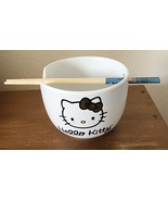 Hello Kitty Ramen Bowl with Chopsticks - $272.66 MXN