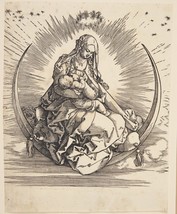 Poster Decoration.Home interior wall art design.Madonna.Durer drawing.15086 - £12.94 GBP+