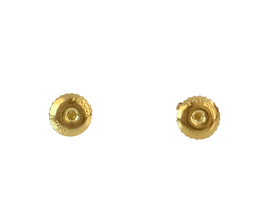Tiffany &amp; Co. 18k Yellow Gold Pair Screw Backs for Earrings - £148.54 GBP