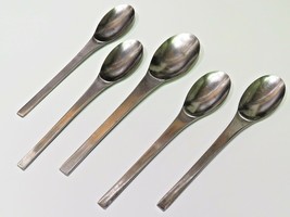 5 Pieces Oxford Hall ZEUS Flatware Teaspoons Tablespoon MCM - £23.46 GBP