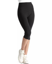 YUMMIE Talia Capri Shaping Leggings Black Size Small $45 - NWT - £14.13 GBP