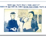 Bamforth Comic There&#39;s No Bad Beers Just Some are Better UNP DB Postcard S2 - $5.89