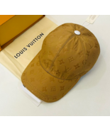 Louis Vuitton LV Beige Monogram Nylon Get Ready Medium Baseball Cap - $179.00