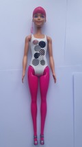 2019 Mattel Color Reveal Fashion Barbie Molded Pink Hair and Legs USEd Please lo - £5.20 GBP