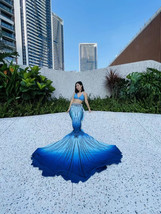 Big Large Mermaid Tails for Adults swimming dress for Women Mermaid Cos ... - $79.99