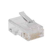 Eaton N030-100-FL Eaton Tripp Lite Series RJ45 Plugs For Flat Solid / Stranded C - £34.40 GBP