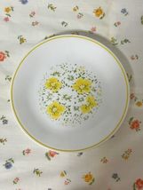CORELLE April Showers DINNER PLATE Yellow Flowers CORNING 10 1/2” - £9.34 GBP