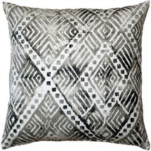 Pillow Decor - Tangga Gray Throw Pillow 20X20 (VB1-0041-04-20) - $79.95