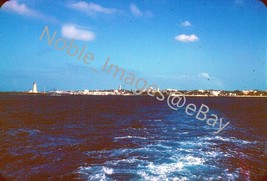 1959 Shore Scene, View From the Sea Nassau Bahamas Kodachrome 35mm Slide - £3.10 GBP