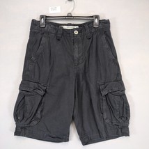 American Eagle Outfitters Men&#39;s 31 Longboard Black Cargo Shorts Baggy Gr... - $27.00