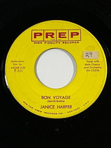 JANICE HARPER: Bon Voyage / Tell Me That - 1957 - F111  - 45 RPM - VG+ - $2.99