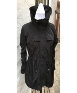 PH8 BEBE SPORT black Windbreaker Jacket Coat Rain XS dark graphite - $73.26