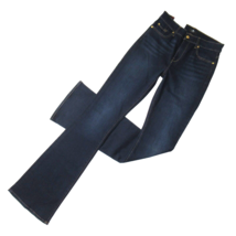 NWT 7 For All Mankind High Waist Ali in Siltrid Tru Slim Illusion Flare Jeans 28 - £63.85 GBP