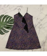 CC Courtney Vintage 90s Slip Nightie Lingerie Size S Purple Pink Floral ... - €20,30 EUR