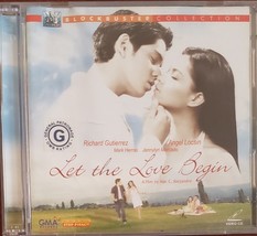 Richard Gutierrez Angel Locsin Let The Love Begin Philippine Tagalog VCD  - £5.64 GBP