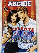 Archie #8 Vote Hiram Lodge For Mayor In Waid &amp; Fish Comic Book - $9.00