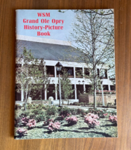 WSM Grand Ole Opry History Picture Book Booklet 1974 - £15.69 GBP