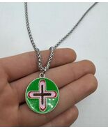 New Frank Ocean Homer Necklace Chain Green Plus Silver Pendant - $30.00