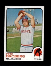 1973 Topps #162 Pete Broberg Exmt Rangers Set Break *X6005 - £0.75 GBP