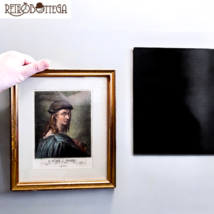 Ritratto di Raffaello Sanzio da Urbino Stampa su Tela Cornice Oro e... - $67.40