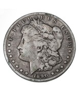 1890-CC $1 Silver Morgan Dollar in Very Good+ VG+ Condition, Strong Detail - $3,188.92 MXN