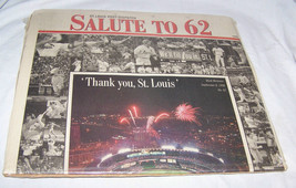 Sealed Mark McGwire Commemorative Newspapers-St. Louis Post-Dispatch-1998 - £6.39 GBP
