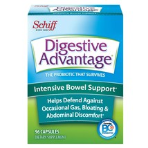 Digestive Advantage Intensive Bowel Support Probiotic Digestive Enzyme 96 Count+ - £42.72 GBP