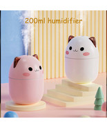 Air Humidifier Cute Cat Ultra-Silent USB Office Household Bedroom Car Ar... - $30.00+