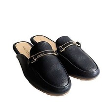 Nautica Labella5 Womens Navy Slip On Gold Trim Hardware Mules Size 7.5 N... - £35.61 GBP