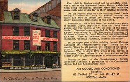 Ye Olde Oyster House Boston MA Postcard PC451 - £3.92 GBP
