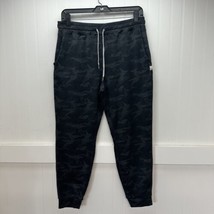 Vuori Pants Medium Performance Jogger Dreamknit Gray Black Camo Pull On ... - £32.04 GBP