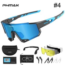 PHMAX Cycling gles Polarized Bike Gles Road Anti-UV Photochromic Lens Men Cyclin - £99.36 GBP