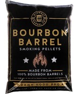 Midwest Barrel Company Bourbon Barrel BBQ Smoking Oak Wood Pellets 100% - $73.49