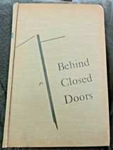 Behind Closed Doors Vintage Hard Cover Book Secret History Of The Cold War - $13.99