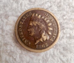 1862 Philadelphia ~ Indian Head Cent - Better Date!! - £19.23 GBP