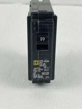 Square D DP-4075 QO120 Single Pole 120/240V 20 Amp Circuit Breaker NEW N... - £11.67 GBP