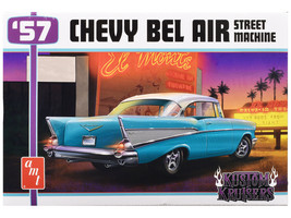 Skill 2 Model Kit 1957 Chevrolet Bel Air Street Machine &quot;Kustom Kruisers&quot; 1/25 S - £42.73 GBP