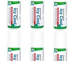 6 X Icy Cool Pain Relieving Roll On -Max Strength 3 oz (Compared to Biof... - £30.60 GBP