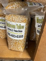 Mushroom Popcorn Kernels, Non-GMO (6# Total - $27.00