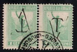 28 May 1922 Uruguay BOB Due Ciardi #T11A Variety Error Mercury Globe - £22.28 GBP