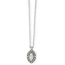 Brighton women's pebble dot dream howlite short necklace in Silver-White - size - $53.46